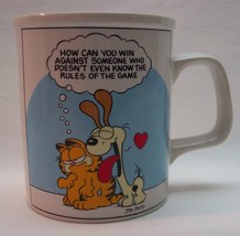 Vintage 1990 Garfield &amp; Odie Collector&#39;s Mug Cup - £15.51 GBP