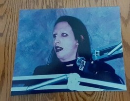 Marilyn Manson Live Color Photo Durning A Radio Interview 8X10!! Very Rare!! - £1.99 GBP