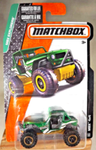 2015 Matchbox 119/120 MBX Explorers MBX 4x4 Green w/Black Gold Ring Gear Spokes - £8.60 GBP
