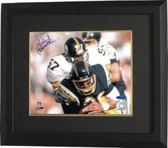 Mike Merriweather signed Pittsburgh Steelers 8x10 Photo- Tri-Star Hologram - £61.94 GBP