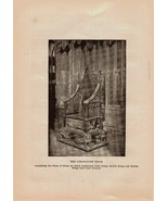 Antique 1910 Print The Life Of King Edward VII and Career of King George... - $21.74