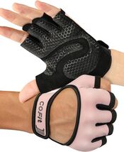 Adjustable Weight Lifting Gloves for Full Palm Protection - Unisex Fitne... - $24.70