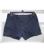 J. Crew Navy Blue Chino Shorts Size 00 Women&#39;s - $328.18 MXN