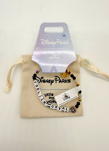 Disney Parks Little Words Project Haunted Mansion Foolish Mortal Bracele... - $44.54