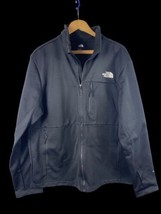 The North Face Windwall Jacket Mens Size Large Black Full Zip Shell Flee... - $93.19