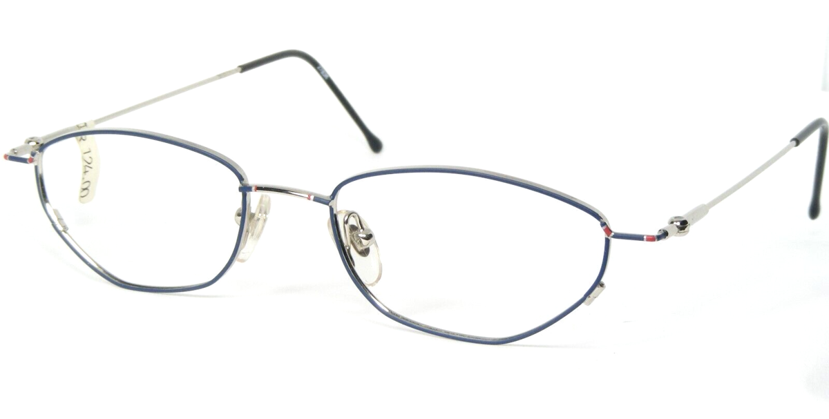Vintage Moda Optische MO 2783K F1 Blau/Silber/Rot Brille 50-18-135mm (No... - $62.36