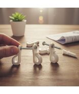 Down Wall Clips - 20PCS Wire Shelf Brackets Loop Clips - Closet Shelves ... - $18.28 CAD