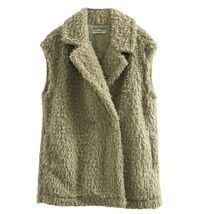 Amazhiyu Womens Faux Fur Waistcoat Vest Laurel Green Size M - $682.69 MXN Amazhiyu Womens Faux Fur Waistcoat Vest Laurel Green Size M - $682.69 MXN