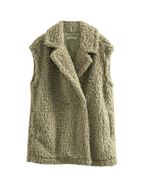 Amazhiyu Womens Faux Fur Waistcoat Vest Laurel Green Size M - $682.69 MXN Amazhiyu Womens Faux Fur Waistcoat Vest Laurel Green Size M - $682.69 MXN