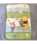 Disney Baby Blanket Winnie the Pooh Piglet Hunny Leaves - $39.99