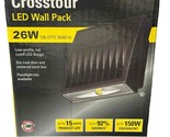 NEW Eaton Luxmark Crosstour LED Wall Pack 26W Carbon Bronze XTOR3B Outdo... - $118.79