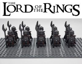 LOTR Orc Halberds Infantry Army 10 Minifigures Set - £17.25 GBP
