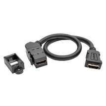 Tripp Lite High-Speed HDMI with Ethernet All-in-One Keystone/Panel Mount Coupler - £26.37 GBP