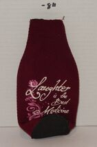 Laughter Is the Best Medicine drink Bottle coozie koozy coozy Koozie Ins... - $4.90
