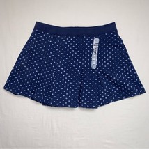 NWT GAP Navy Glitter Polka Dot Skirt Girl’s Pleated Skort Spring Summer ... - £13.45 GBP