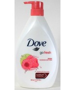 1 Bottle Dove 27.05 Oz Go Fresh Renew Raspberry &amp; Lime Scent Body Wash W... - £16.51 GBP