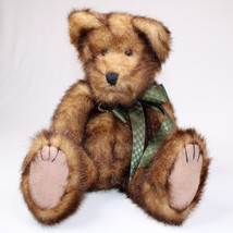 Boyds Bears Collection Vintage Brown Bear 14&quot; J B Bean Plush Stuffed Animal Rare - £8.24 GBP