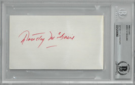 Dorothy McGuire signed 3x5 Index Card- Beckett/BAS Encapsulated (Old Yeller/Gent - £37.70 GBP