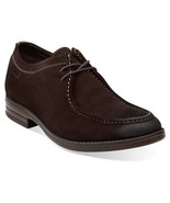 New Clarks Men&#39;s Delsin Rise Suede Leather Oxford Shoes Variety Color &amp; ... - $120.34 CAD