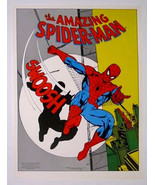 1979 Amazing Spider-man poster:1970&#39;s Marvel Comics Welch&#39;s 22x17 promo ... - $59.09