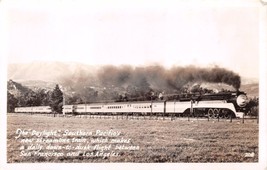 Southern Pacific Railroad &quot;Daylight&quot; Streamline Train~Dawn~Dusk Flight Postcard - £7.86 GBP