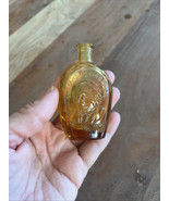 MINI WHEATON GLASS BOTTLE DECANTER PRESIDENT SERIES THOMAS JEFFERSON ISS... - $12.95 CAD