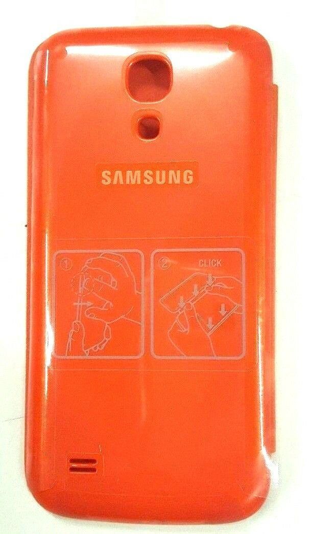 Primary image for OEM New Orange Flip Cover Folio Case For Samsung Galaxy S4 Mini i9190 i257 i9195
