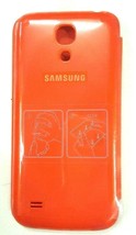 OEM New Orange Flip Cover Folio Case For Samsung Galaxy S4 Mini i9190 i257 i9195 - £4.48 GBP
