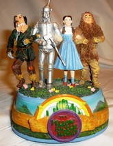 WIZARD OF OZ YELLOW BRICK ROAD MUSIC BOX DAVE GROSSMAN FIGURINE - £24.66 GBP