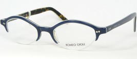 Romeo Gigli RG145 439 Blau/Weiß/Schildplatt Brille Brillengestell 47-20-140mm - $112.78