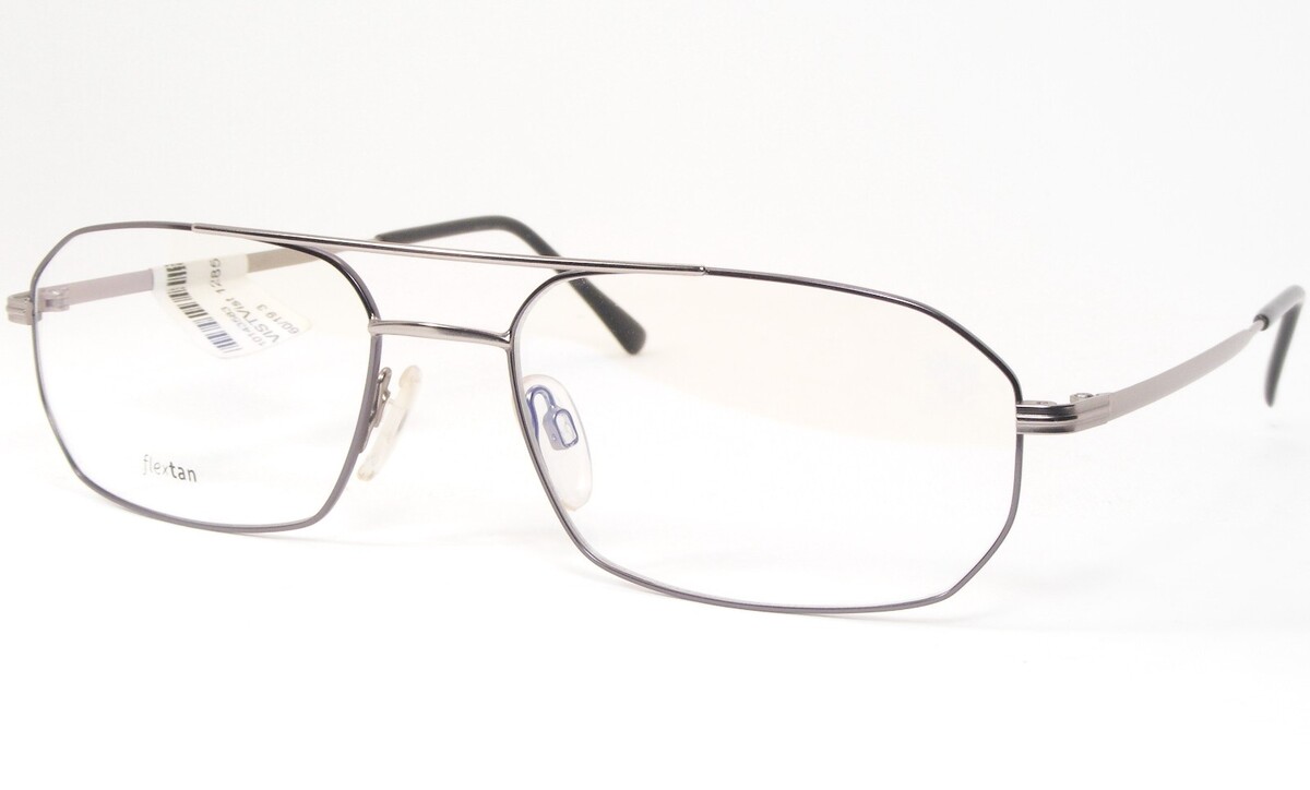 Vistan flextan Mod. 1285 Col. 3 Grey /Silver RARE EYEGLASSES GLASSES 60-... - $97.05