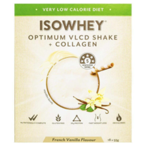 IsoWhey Optimum VLCD Shake + Collagen in French Vanilla flavor - $125.59