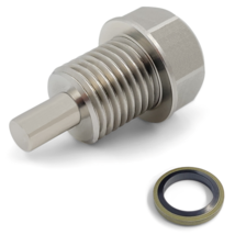 Magnetic Oil Drain Plug for Engine Pan and Transmission - M14 x 1.5 | KM... - £11.09 GBP