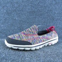 Skechers Go Walk 2 Women Slip-On Shoes Multicolor Fabric Slip On Size 9 Medium - £19.39 GBP