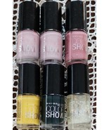 Six (6) Maybelline Color Show ~ Nail Lacquer Polish ~ 61 (2)/81/230/265/... - £17.78 GBP