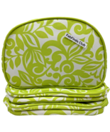 3x Clinique Floral Cosmetic Makeup Bags Purse Organizer - $14.36