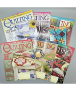 McCall&#39;s Quilting Magazine 2008 Lot Of 6 Issues With Pattern Sheets - $22.50