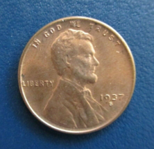 1937-S Circulated Lincoln Wheat Penny Cent - $2.95