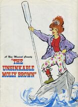 Unsinkable Molly Brown Souvenir Program Tammy Grimes Harve Presnell - $17.82
