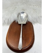 Vintage International Sterling Silver Georgian Maid Clam Serving Spoon Mono - $1,662.96 MXN