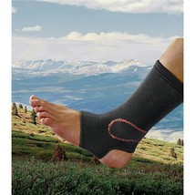 ACE Brand Compression Ankle Support, Small/Medium, Black, - 1 Pack - £10.92 GBP
