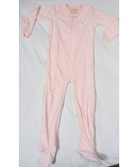 Carters Fleece Footed pajama Blanket Sleeper Size Kids 4 Girl Leopard Ki... - £11.77 GBP