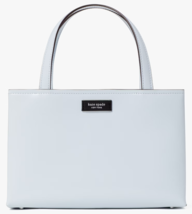 NWB Kate Spade Sam Icon Small Tote Blue Spazzolato Leather K8818 Dust Bag FS - £120.65 GBP