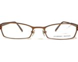 Prodesign denmark Pequeña Gafas Monturas 1173 C.4571 Marrón Mate 47-17-130 - $92.86