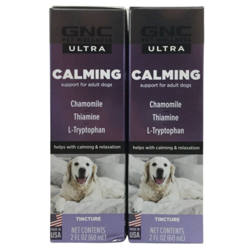 (New) GNC Pet Wellness Calming Support for Adult Dogs 2oz Exp 05/2022, Pack of 2 - $36.62