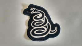 METALLICA Patch Snakepit Embroidered Iron/Sew-on Don&#39;t Tread on Me Thras... - £4.99 GBP