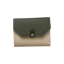 Wallet for Women,Trifold Snap Closure Short Wallet for Girls,Credit Card Holder - £10.14 GBP