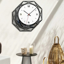 Acrylic Transparent  Modern Living Room Wall Clock Home Decoration - $28.71