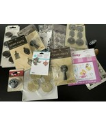 MARTHA STEWAR SPARE PARTS, RECOLLECTION, FABSCRAPS -ASSORTMENT OF EMBELL... - €3,41 EUR