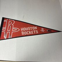 New Houston Rockets NBA 12&quot; X 30&quot; Wincraft Felt Pennant - $166.97 MXN